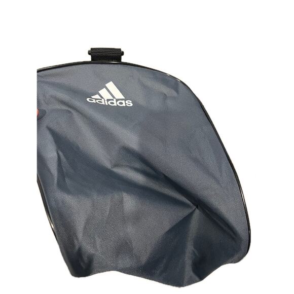 Adidas Defender Medium 20"x12"x10" Black Gray Duffel Bag - Picture 6 of 6